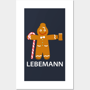 Bachelor gingerbread man Posters and Art